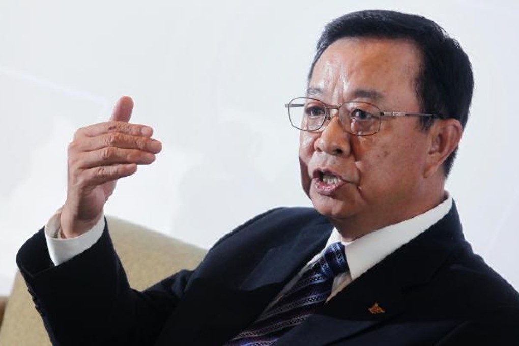 Lu Zhifeng, chairman of Guangzhou's Yuexiu Property. Photo: May Tse
