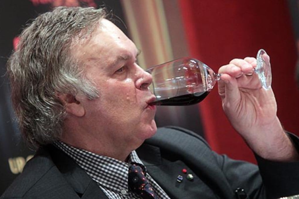 Wine critic Robert Parker. Photo: K.Y. Cheung