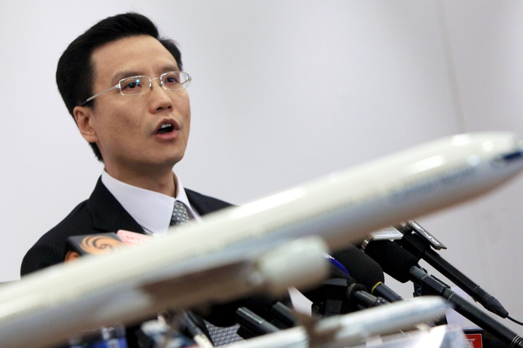 Cathay executive Ivan Chu told reporters there were "no topics" the airline could not discuss with the union. Photo: David Wong