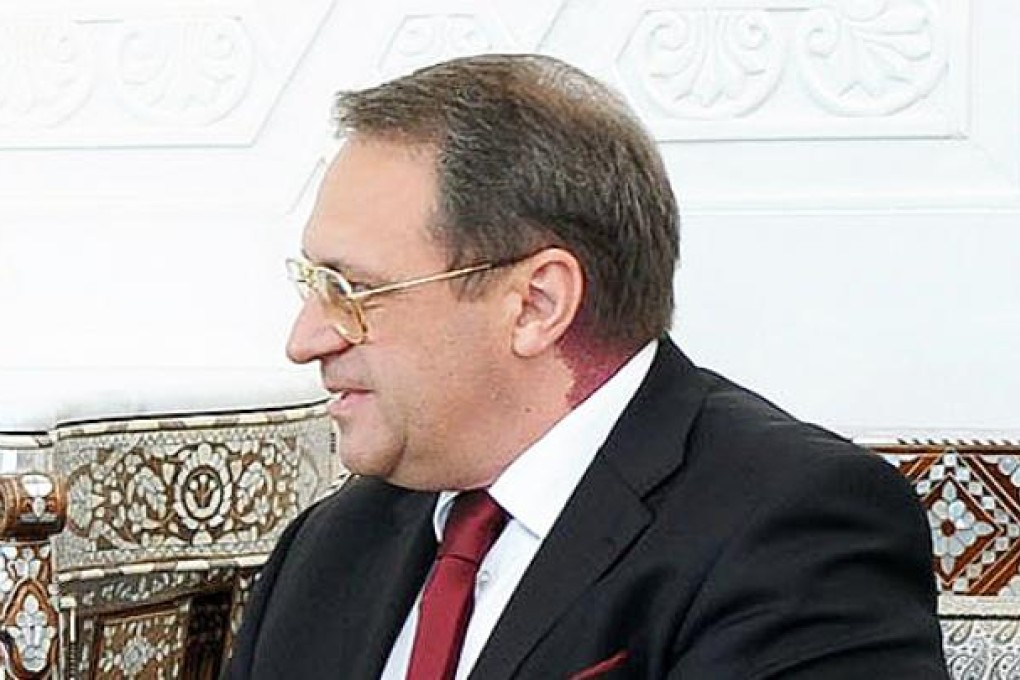 Russian Deputy Foreign Minister Mikhail Bogdanov. Photo: AFP