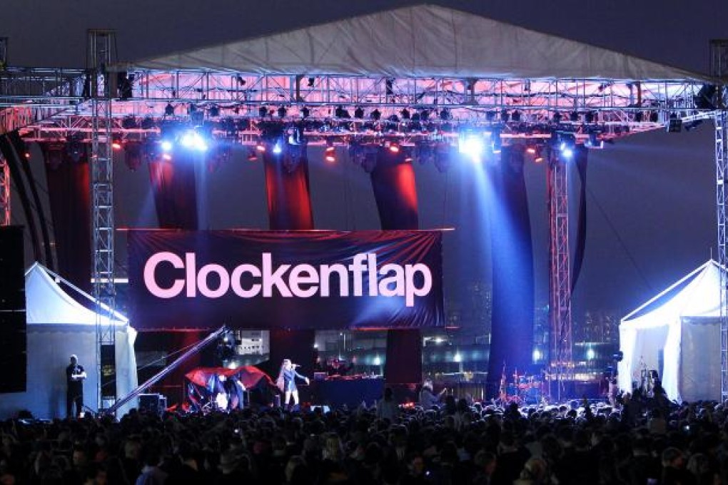 Clockenflap festival at West Kowloon. Photo: Jonathan Wong