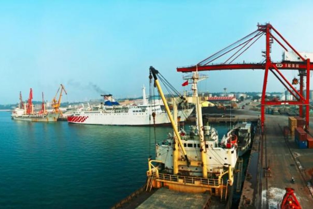 Beihai Port aims to become a super port in the Beibu Gulf Economic Zone with the takeover of two other ports in the gulf as trade with Asean booms. Photo: SCMP Pictures