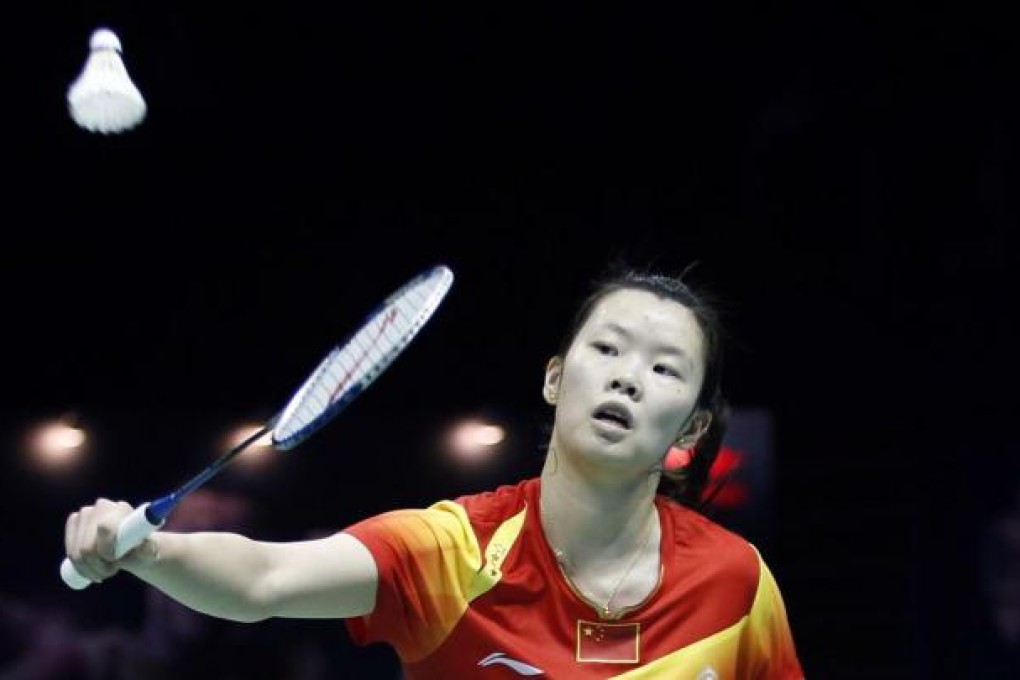 London Olympic women's singles champion Li Xuerui
