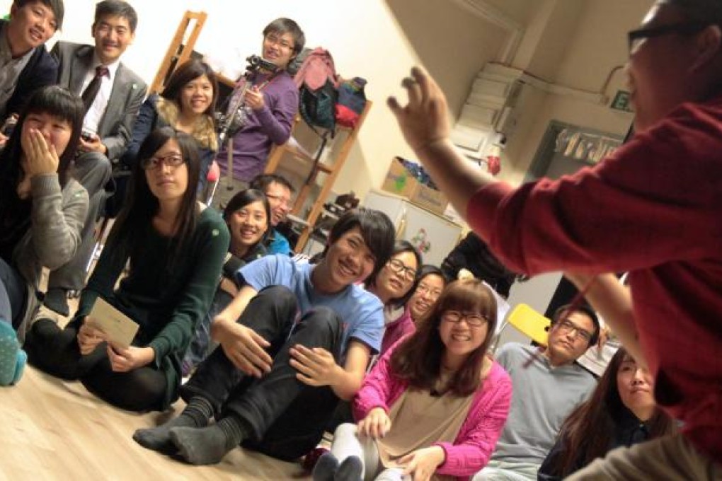 A doomsday party held by theatre group Sciouspace in Kwai Chung.Photo: K.Y. Cheng