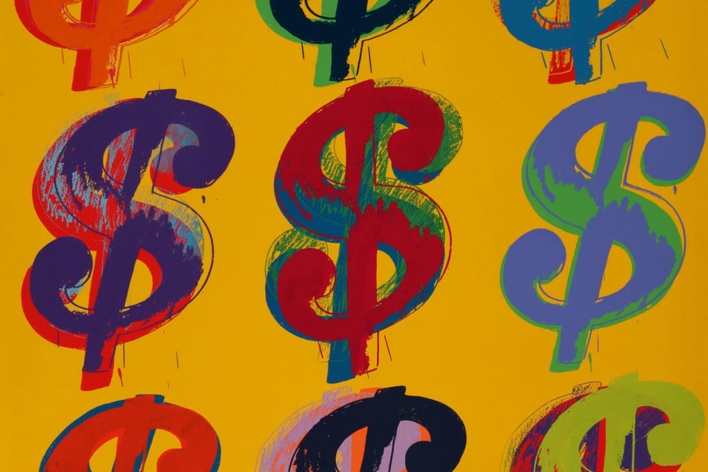 More than 370 works such as$ (above) can be seen at the "Andy Warhol: 15 Minutes Eternal" show.