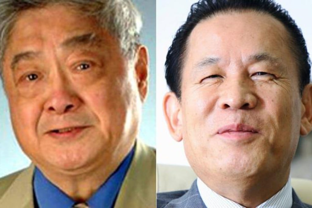 John Gokongwei (left) and Kazuo Okada. Photos: Bloomberg