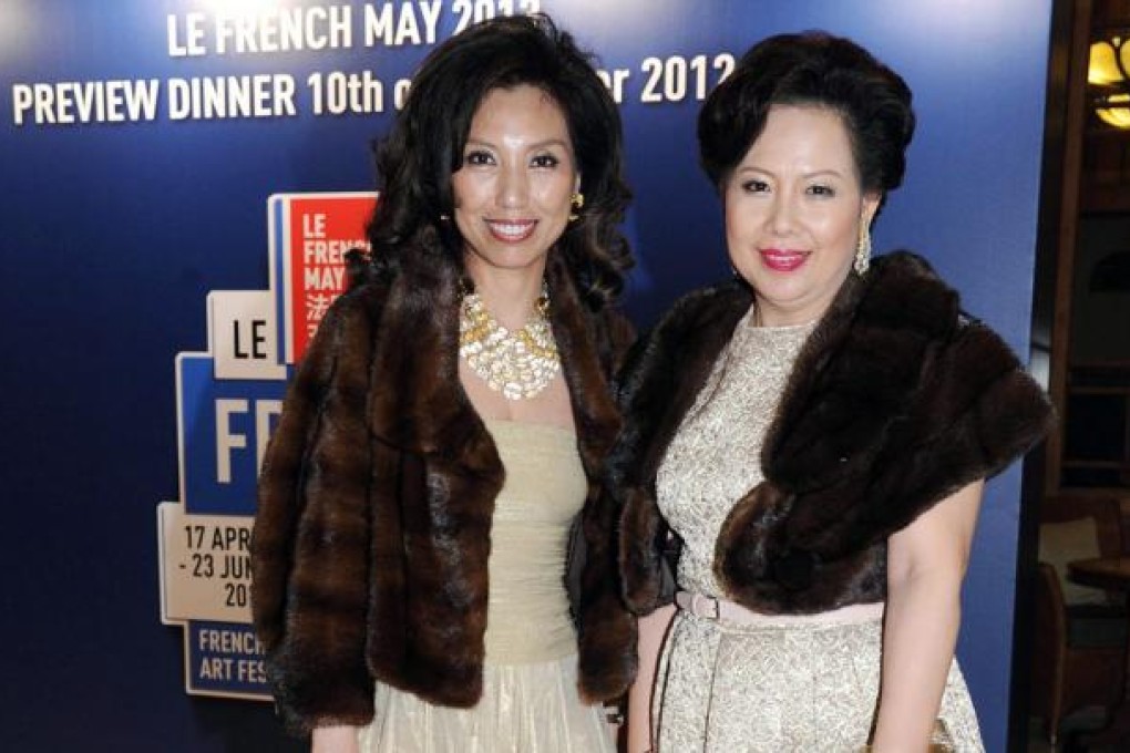 Josephine Liang and Irene Tang at The Verandah.