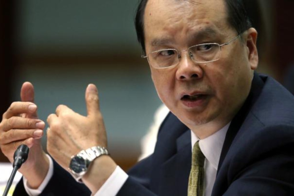 Secretary for Labour and Welfare Matthew Cheung Kin-chung. Photo: Sam Tsang
