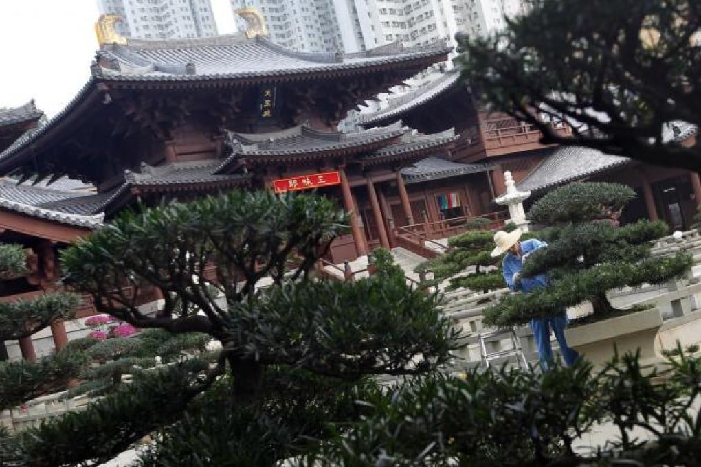 The Chi Lin Nunnery in Diamond Hill was completely rebuilt in 1998, in a Tang dynasty architectural style. Photo: David Wong