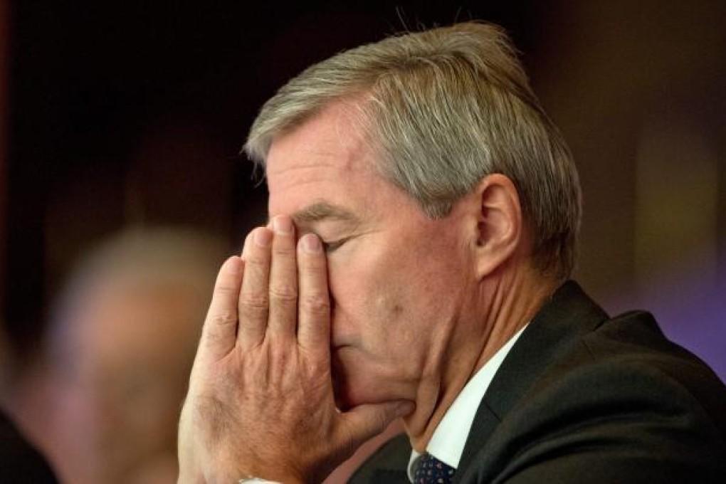 Deutsche Bank co-chief executive Juergen Fitschen has proclaimed his innocence of being privy to a scheme to avoid paying sales tax in the trading of carbon emissions certificates. Photo: EPA