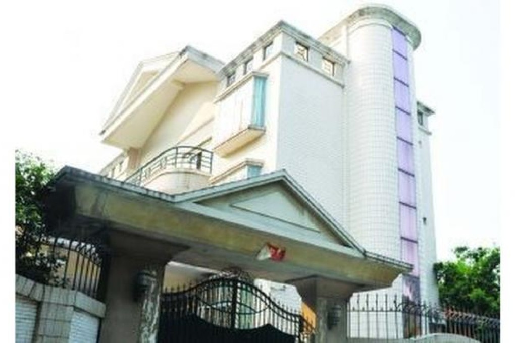 One of the 22 properties Cai Bin owns. Photo: SCMP