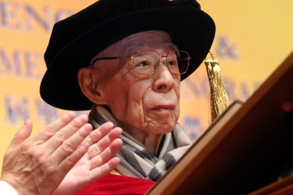 Professor Jao Tsung-I. Photo: K. Y. Cheng