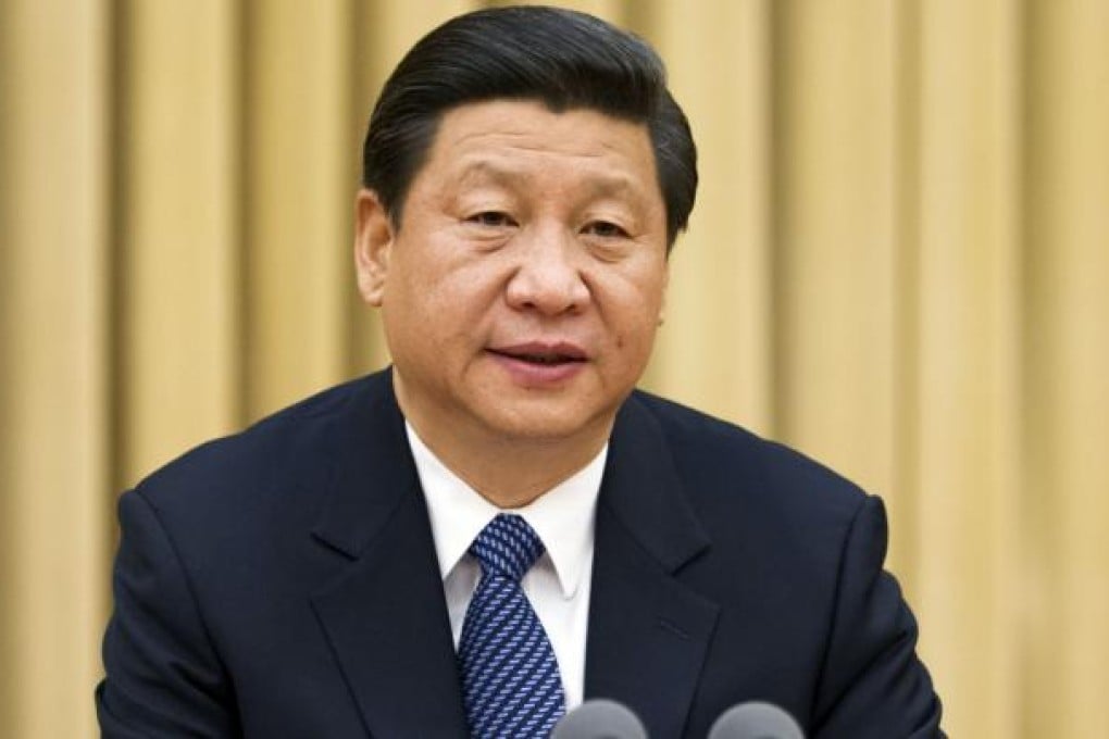 The new party chief Xi Jinping. Photo: Xinhua