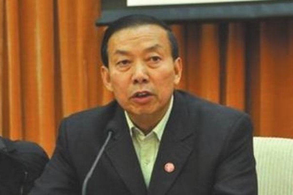 Li Yongzhong of the China Academy of Supervision and Discipline Inspection. Photo: SCMP Pictures