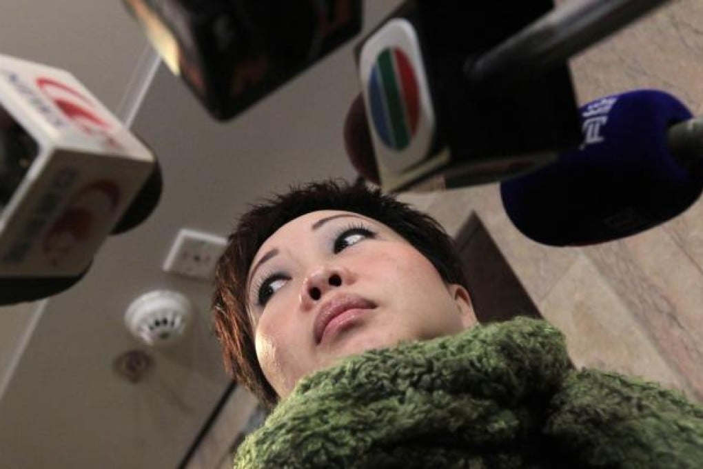 Union leader Dora Lai led more talks yesterday. Photo: K.Y. Cheng