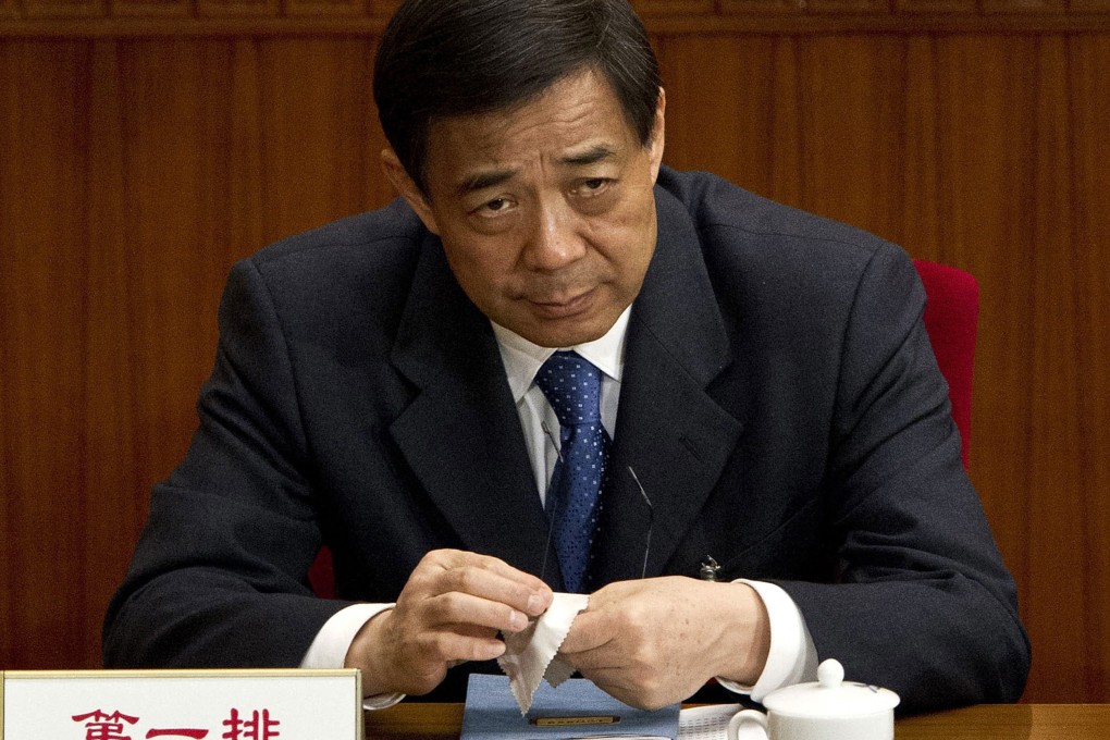 Bo Xilai, pictured during a plenary session of the National People's Congress at the Great Hall of the People in Beijing in March 2012. Photo: AP