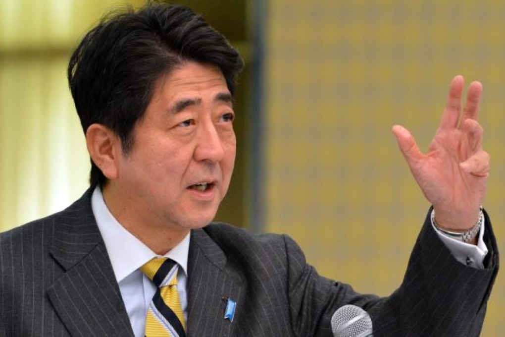 Shinzo Abe. Photo: AFP