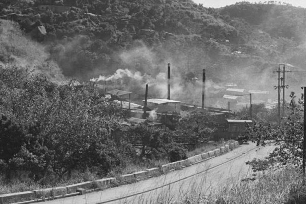 In the 1970s, Hong Kong factories belched noxious fumes. Photos: SCMP