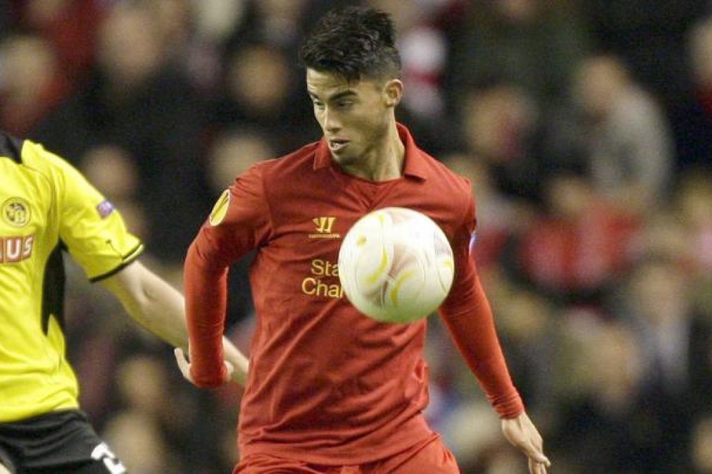 A joking tweet landed Reds' player Suso in trouble. Photo: AP