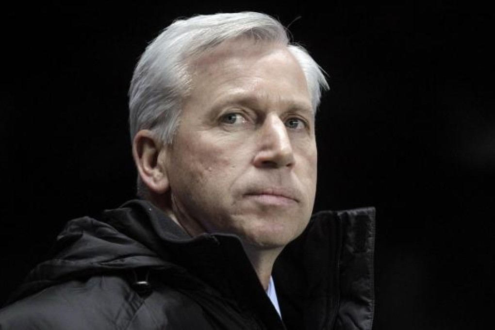 Newcastle coach Alan Pardew