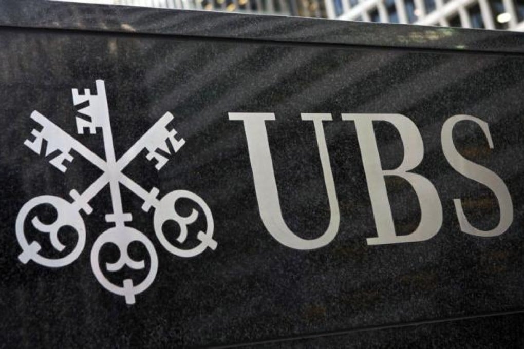 Hong Kong Monetary Authority said it has begun investigating UBS for possible misconduct involving the setting of the city's interbank interest rate. Photo: Reuters