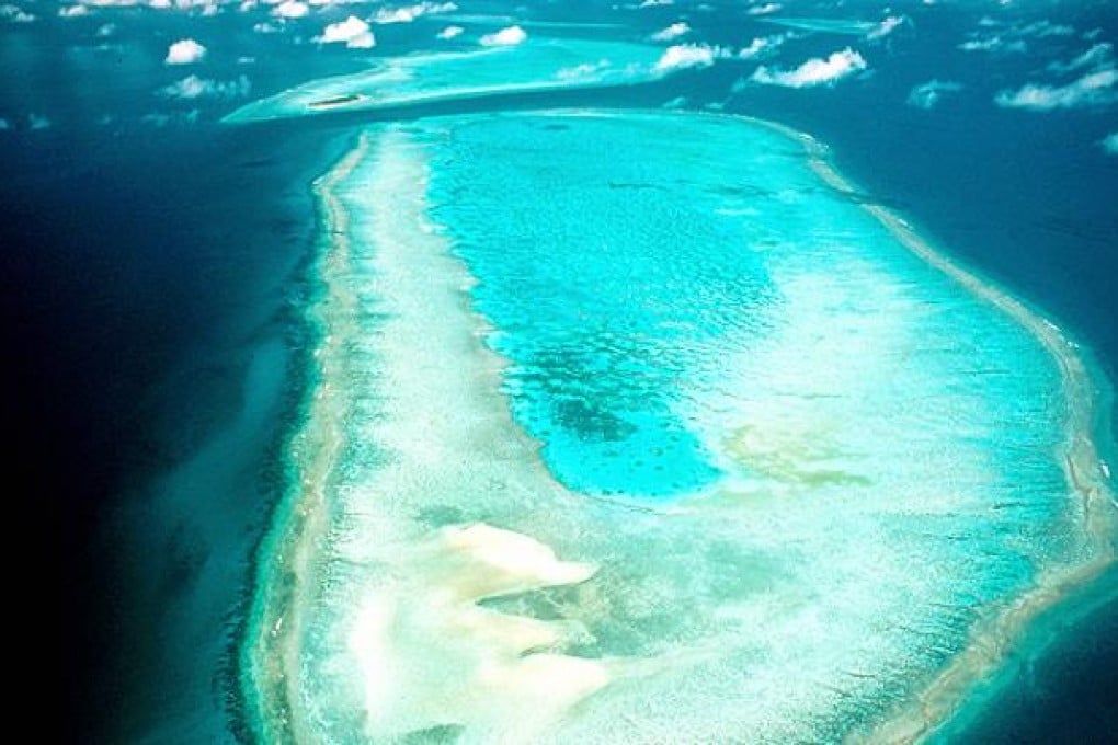 Wistari and Herron Reef in the Great Barrier Reef off Australia's northeastern coast. Photo: AFP