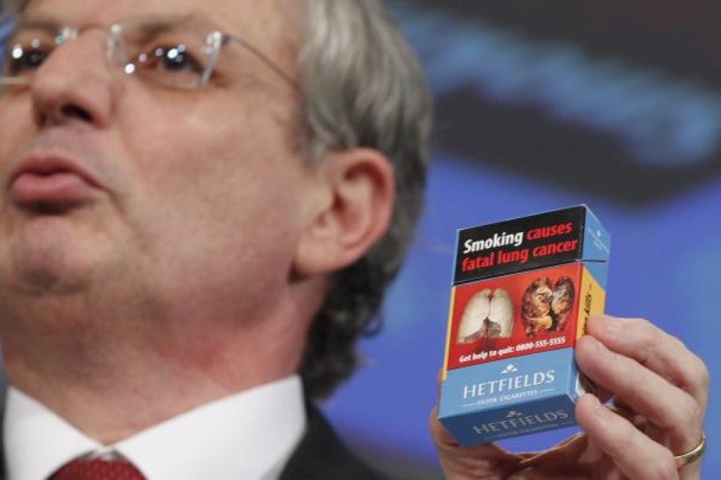 EU plans bigger packet warnings and menthol-ban on cigarettes. Photo: EPA