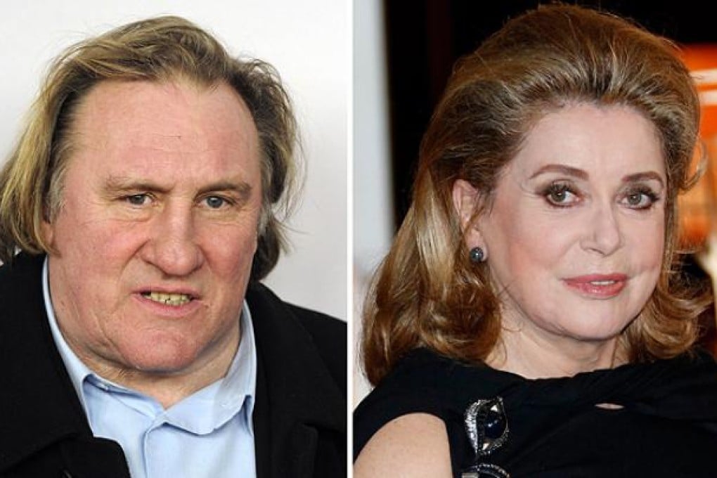 French actress Catherine Deneuve vehemently defends Gerard Depardieu's decision to become a tax exile in Belgium. Photo: AFP