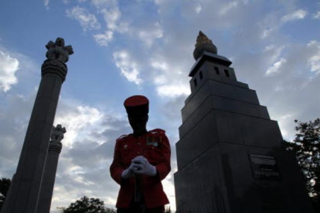 A Sri Lankan soldier. Photo: EPA