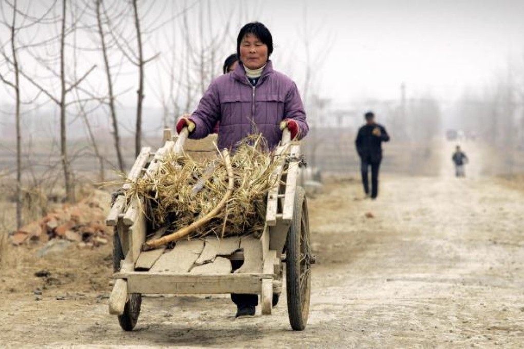 Beijing will look to boost farmers' income, protect their land rights and seek more equitable treatment for migrant workers in cities.