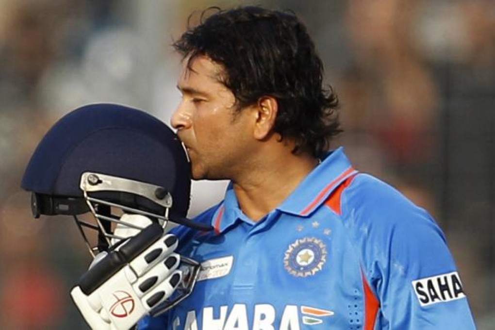 Sachin Tendulkar announced his retirement from one-day cricket on Sunday. Photo: AP