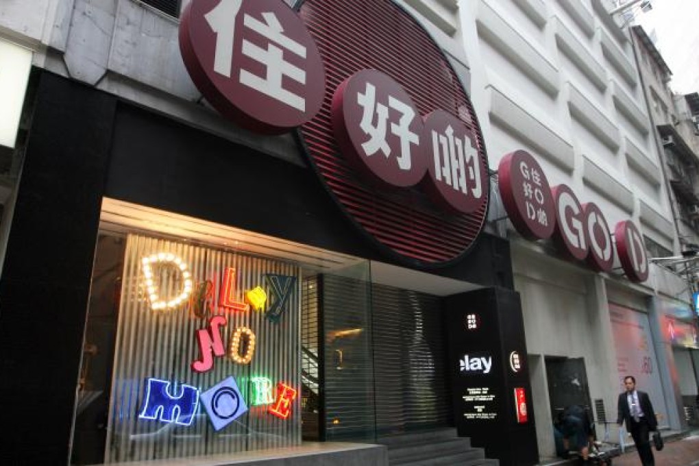 Also known as G.O.D., Goods of Desire is a lifestyle accessories chain store. Photo: K.Y. Cheng