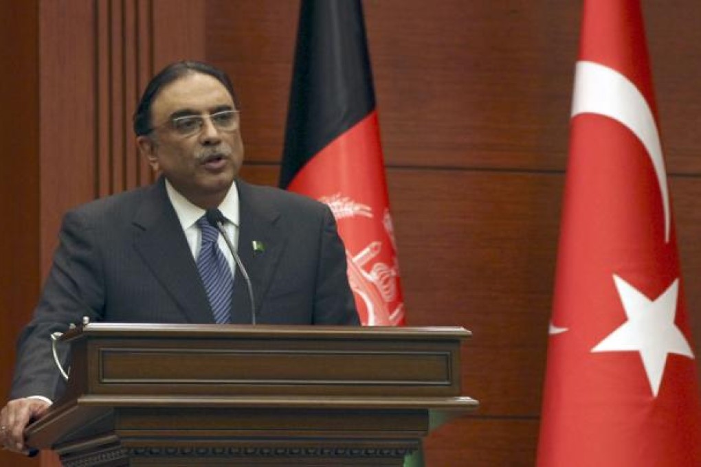 Pakistan President Asif Ali Zardari. Photo: AP