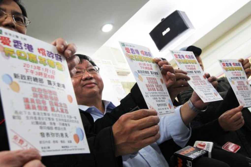 K.K. Man (left) and Patrick Ko of the new group. Photo: David Wong