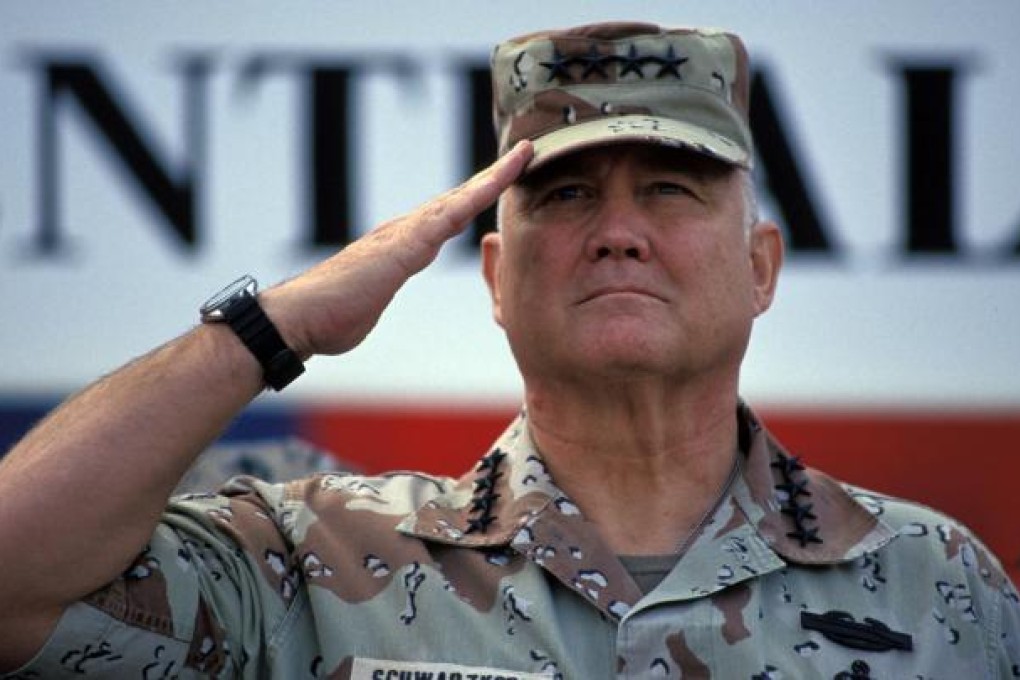 General Norman Schwarzkopf in 1991 - the year of the Gulf war. Photo: MCT