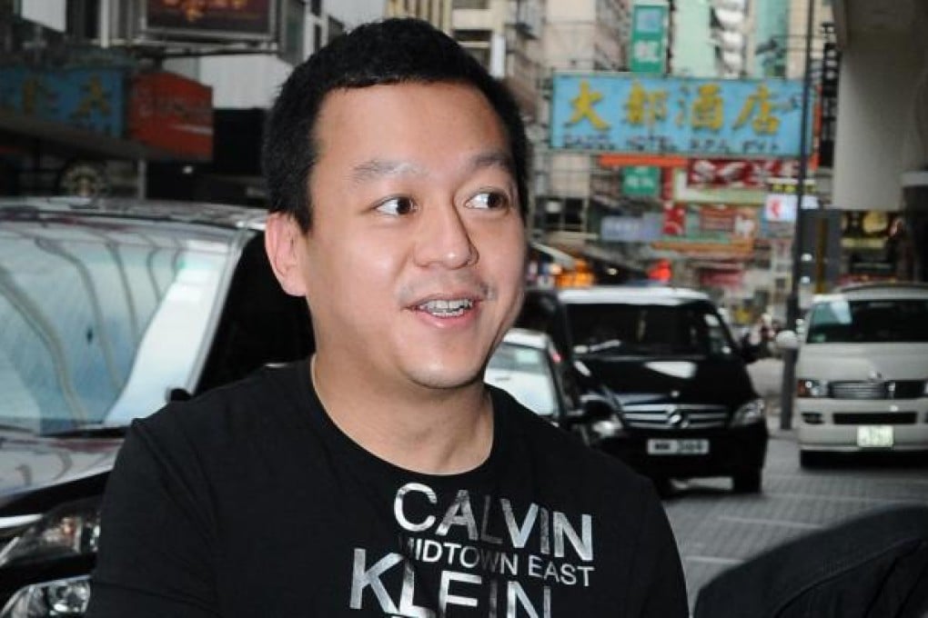 Kenny Wee Ho: his restaurant has a notice about the CCTV cameras.