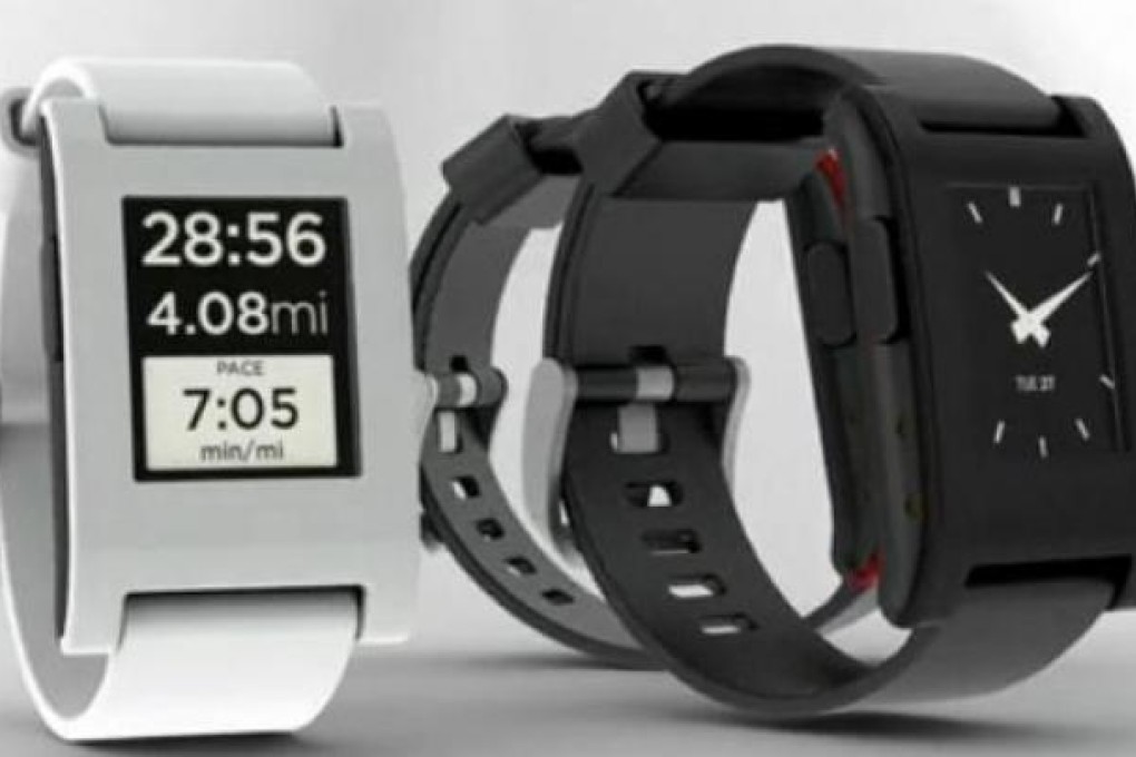 The Pebble Watch - one of a handful of smart watches currently available to buy.