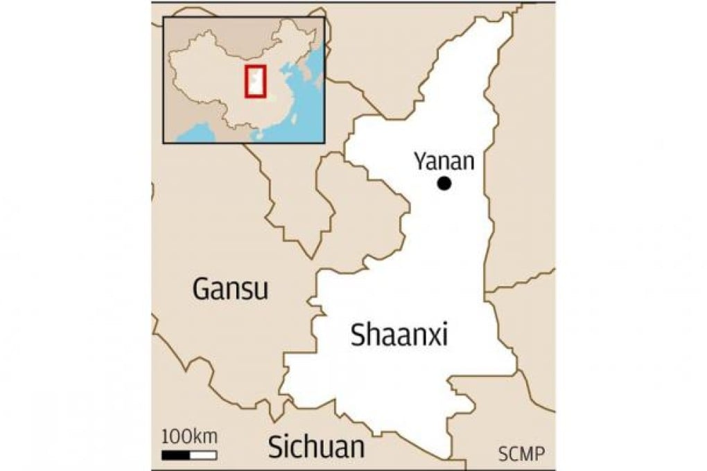 Yanan officials move mountains, literally, to expand city