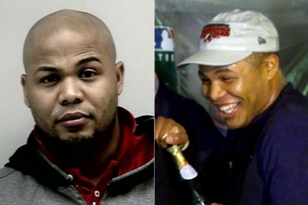 A police mugshot of Ex-Braves star (L/R)Andruw Jones. Photos: AP, Reuters