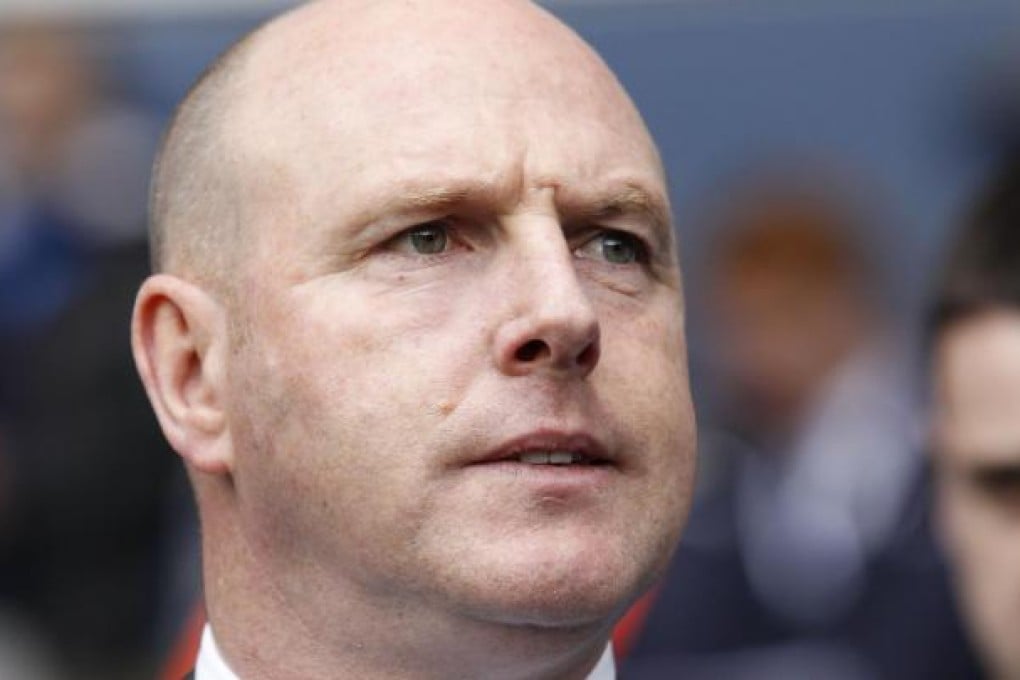 Steve Kean was first to go at Blackburn. Photo: AFP