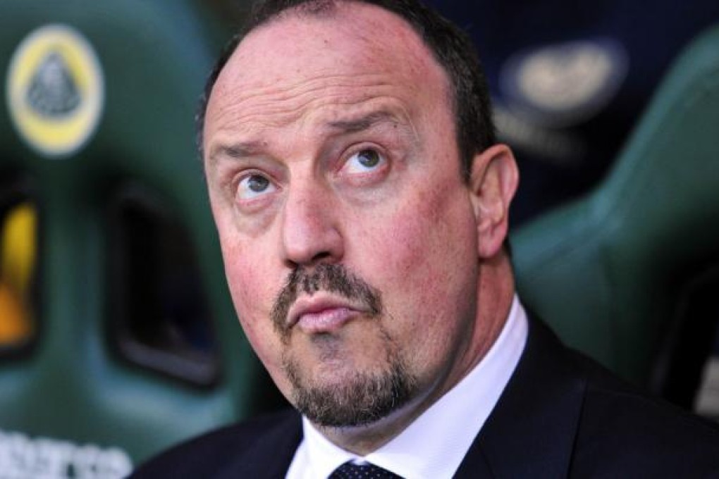 Chelsea's Spanish interim manager Rafael Benitez. Photo: AFP