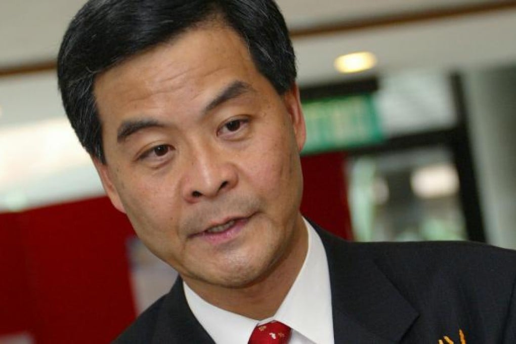 Chief Executive Leung Chun-ying