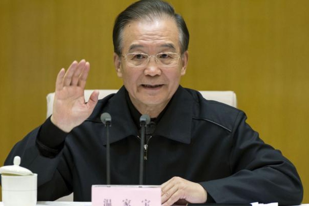 Chinese Premier Wen Jiabao. Photo: Xinhua