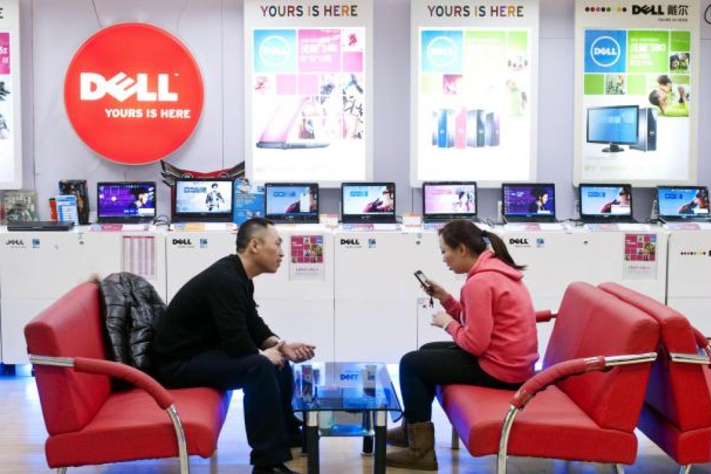 Dell is looking for a bigger share of the mainland market, which is expected to see spending increase 11 per cent this year. Photo: Bloomberg