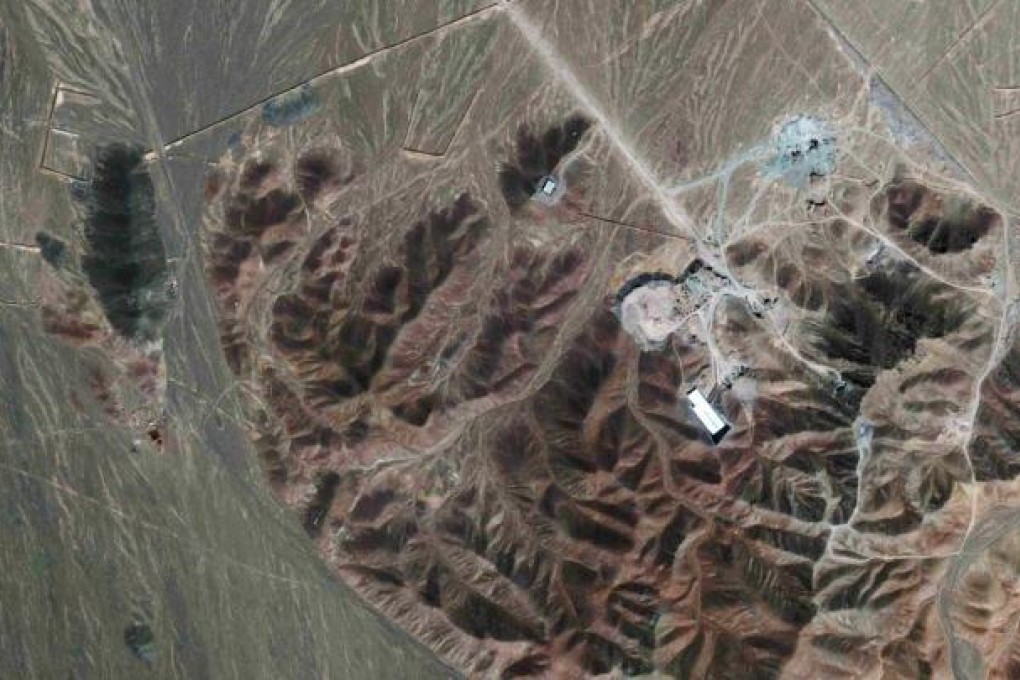 Iran's newly disclosed nuclear fuel facility near Qom, Iran. Photo: Reuters