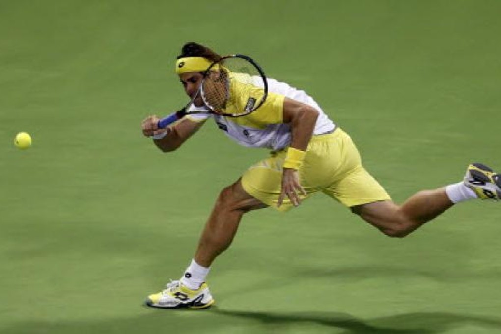 Spain's David Ferrer. Photo: AFP