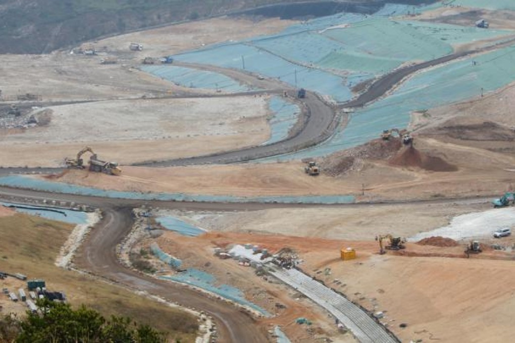 Tseung Kwan O Landfill. Photo: Sam Tsang