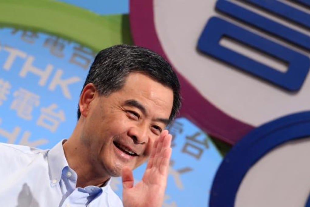 Chief Executive Leung Chun-ying. Photo: Nora Tam