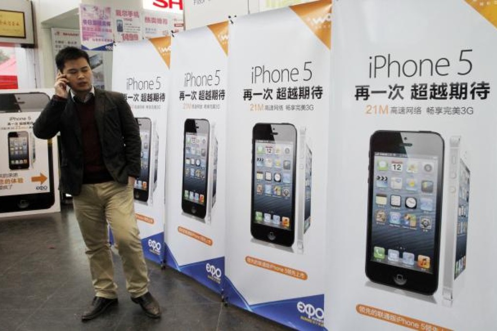 Really want an iPhone but can't afford one? Someone on Taobao can probably help you out. Photo: Xinhua