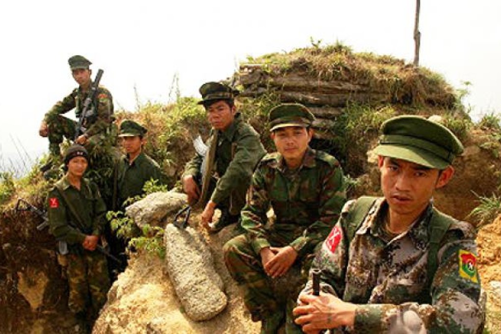 Rebel soldiers of the Kachin Independence Army (KIA) in Myanmar's northern Kachin state. Myanmar’s military has acknowledged launching new airstrikes against Kachin rebels. Photo: AFP